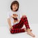 New Year. Pajama Children's Kaftan Best Friends size 30 (98-104 cm)