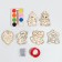 Christmas tree decorations for the painting "New Year"
