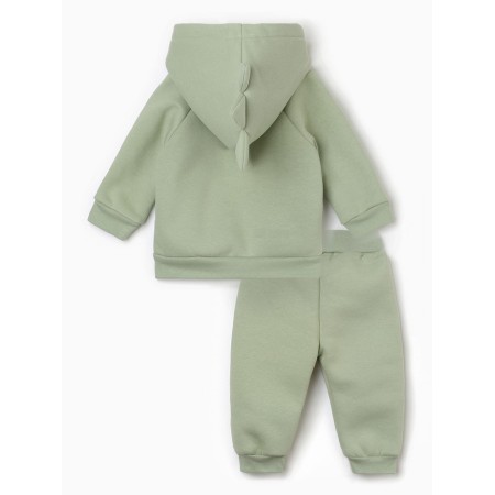 Costume: sweatshirt and pants crumb I Dino, height 80-86, green-12