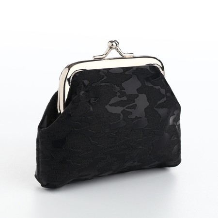 Women's wallet on the farmar, black color
