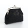Women's wallet on the farmar, black color