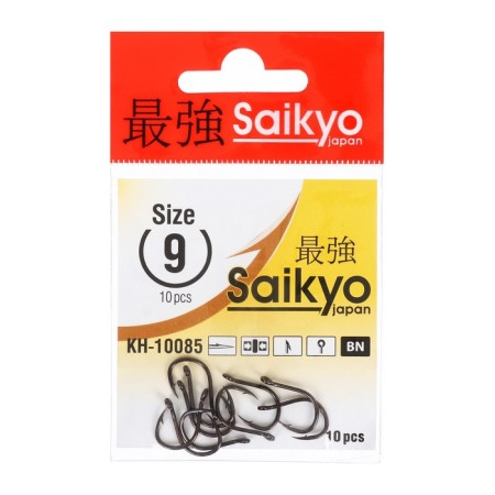 Hooks Saikyo KH-10085 Special Feeder BN No. 9, 10 pcs