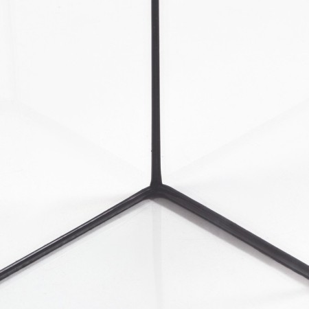Aquarium "Panoramic" with a lid, 25 liters, 44 x 18.5 x 31/36.5 cm, black-6