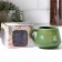 Ceramic "Grandmother" mug, 320 ml, green color