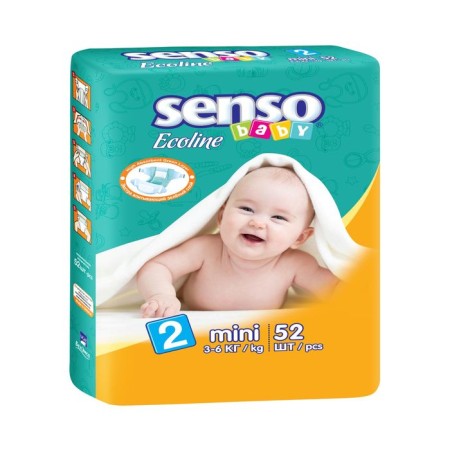 Distributes "Senso Baby" Ecoline mini (3-6 kg), 52 pcs
