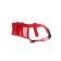 Muzzle mesh with double fixation, size S, red