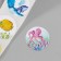 Stick Paper "Underwater World" d = 2.5 cm 252 pcs in the roll