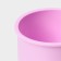 Silicone form for baking the share "Circle", 9.5 × 5.4 cm, pink color