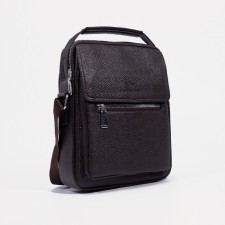 Male bag, brown color