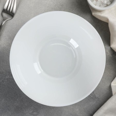 Luminarc eventay bowl, 1 l, d = 18 cm, glass ceramic, white color-1