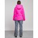 Ski costume female winter, size 48, pink color