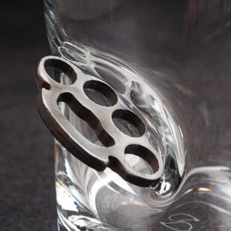 A glass "impenetrable. Castet", for whiskey, 250 ml-1