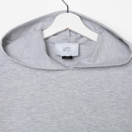 Women's tracksuit (sweatshirt and trousers) mist, size 40-42, color gray-6