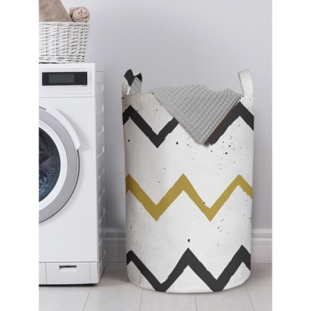 Basket for storage of things "zigzag severity", size 40x60 cm