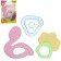 A set of silicone teeters "rodents", with a rattle, 3 pcs., Broke I