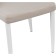 CHART STARAL CARA Kora Metal/velor, white/beige 47x57x89 cm