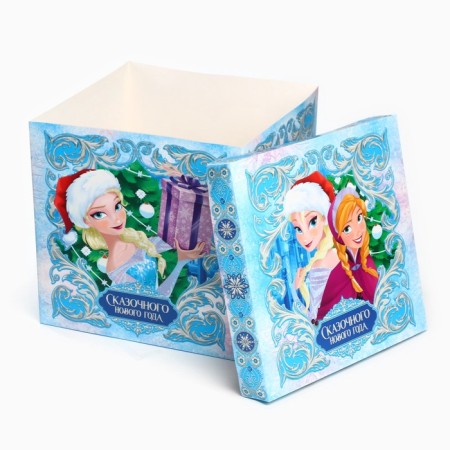 Gift Folder Fairy Tale New Year, 30x30x30 cm, cold heart-6