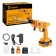 High pressure washing battery DEKO DKCW25, 20 V, 4 Ah, 40 bar, hose 5 m