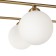 Wall lamp (sconces) Inversion, 4xg9, brass color