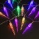 Garland “thread” 3 m with nozzles “icicles 7.5 cm”, ip20, transparent thread, 20 LED, glow of multi (RG/RB), blinking, USB