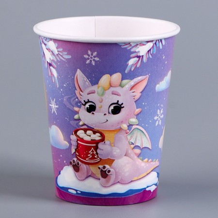Paper glass "Happy New Year", Dragon-1