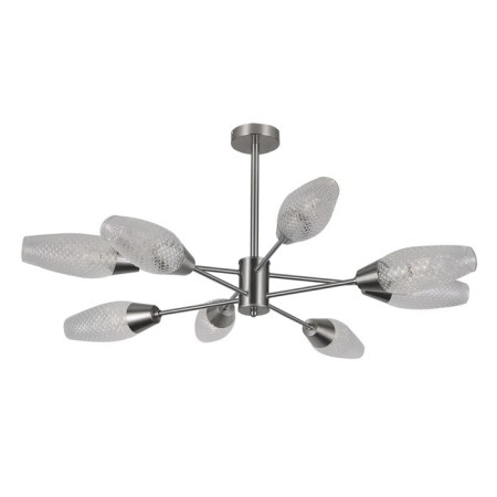 Lamp on the rod 8x60W E14, size 92.5x92.5x47 cm-1