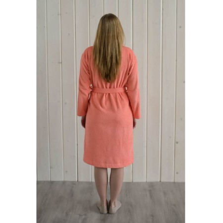 Women's shawl robe+kant, size 44, coral, maistra-2