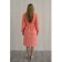 Women's shawl robe+kant, size 44, coral, maistra