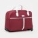 Road bag 20 "on wheels, lightning department, outer pocket, burgundy color