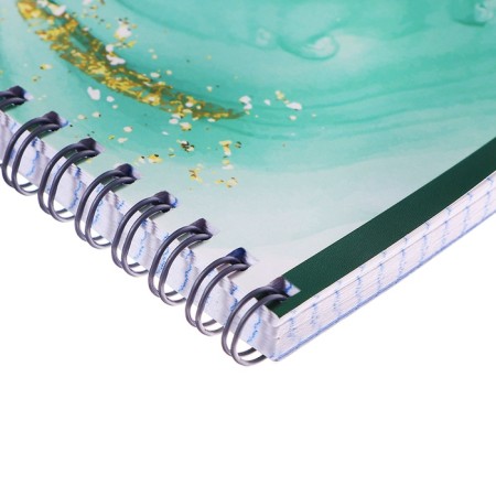 A4 notebook on the crest 60l gran marble green, regional cards, OFSET block-2