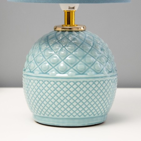 Aurelia table lamp E14 40W Blue 15x15x29 cm-3