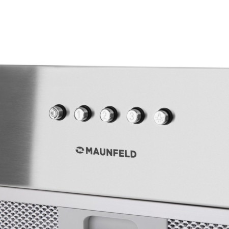 Maunfeld Crosby Singl 5028, built -in 850 m3/h, 3 speeds, 50 cm, silver-12