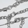 Neck set 3 pcs. "Trend" minimalism, color silver, 41 cm