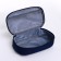 Style cosmetic bag, 21.8*12.5*6, lightning department, blue