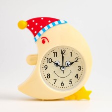 Clock - desktop “month” children's, discrete move, d -7 cm, 13 x 11 cm, aa
