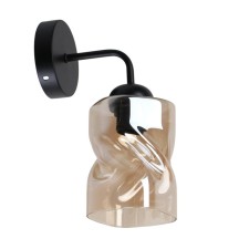 Bra Stewsvet 10214/1wbk BR, 1x60W, E27, 25x10x18 cm, black color Black