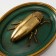 Panel interior polystone "Golden Beetle" dark green 18.5x4x4x24 cm