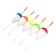 Flot Yaman "drop" with colored antenna, foam, 15 g, color mixt. 5 pcs.