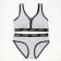 Female set (top, panties) Gray color, size 42-44