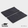 Raccoon rag, 220 g/m², 60 × 80 cm, microfiber, ultrasound, 2 pcs, color gray