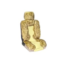 Covers of the seat fur artificial 2 items. SkyWay Arctic Beige, S03001002