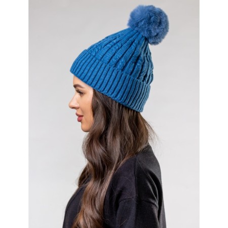 Female ISee hat, size 52-56, blue color-3