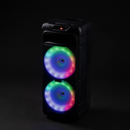 Portable karaoke system B52 Party Box, 40 W, FM, AUX, USB, BT, 4500 mAh, subv., Black-11