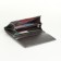 Women's wallet on magnets, silver color