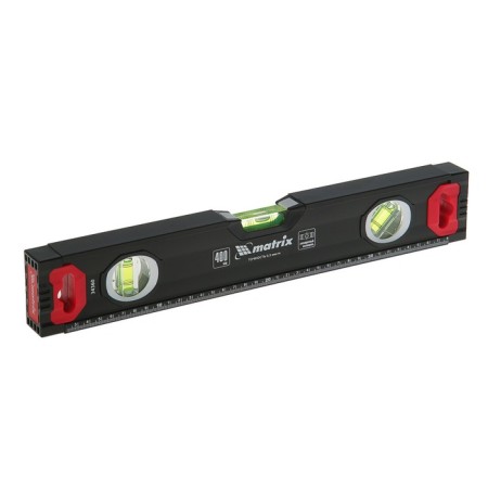 Matrix level, 40 cm, aluminum, ± 0.5 mm/m, reinforced, milled, 3 eyes