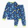 Pajamas for boys, the color is dark blue/dino, height 146
