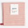 Daillean Napkin "strip" color -pink 35*35 cm, 100% cotton