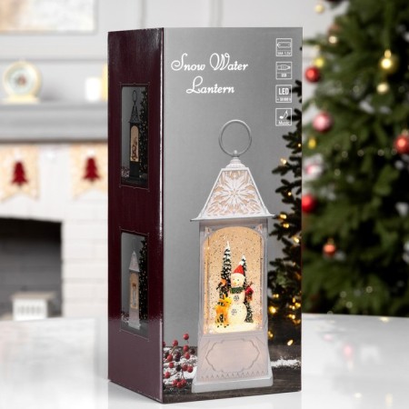 LED figure "Christmas magic", 28x10.4x10.4 cm, music, aah3, USB, glow warm white-6