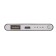 External battery Luazon PB-17, 4000 mAh, USB, 1 A, indicator, thin case, metal, black