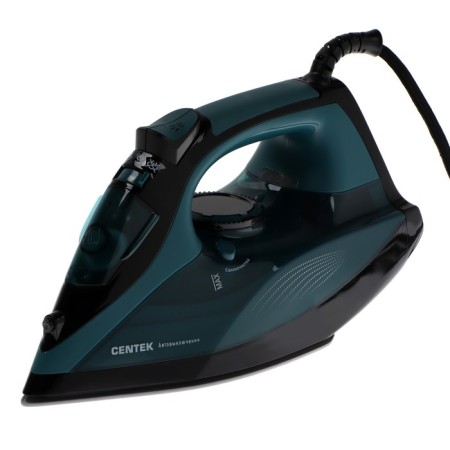Iron CENTEK CT-2317, 2800 W, ceramic sole, 300 ml, blue